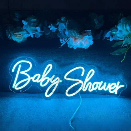 Baby Shower Neon Sign
