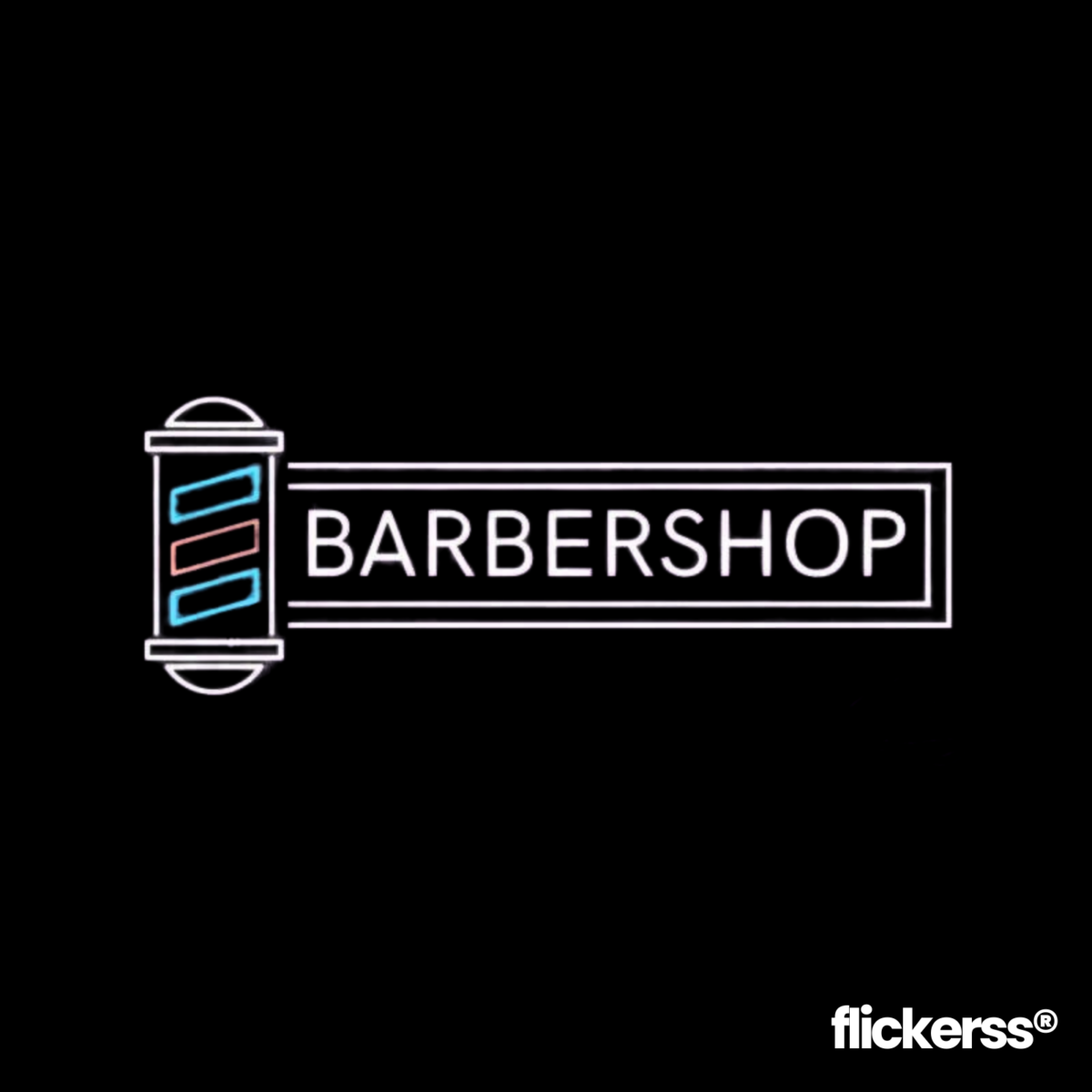 Barbershop Neon Sign