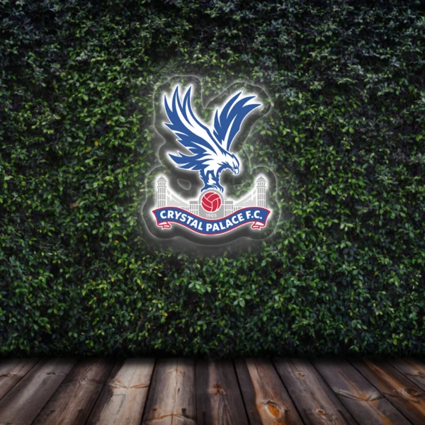 premier league Crystal Palace led neon sign