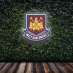 premier league West Ham United led neon sign