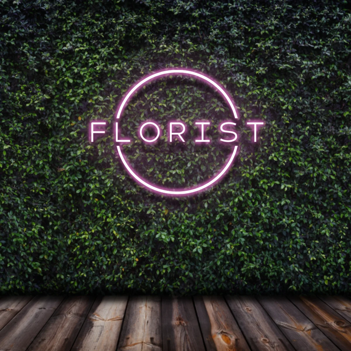 cotton candy florist neon sign Led neon sign