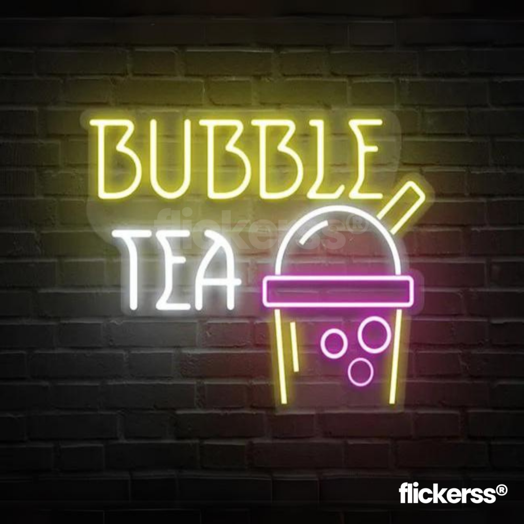 Bubble Tea Neon Sign