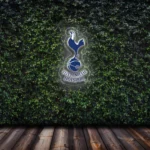 premier league Tottenham Hotspur led neon sign